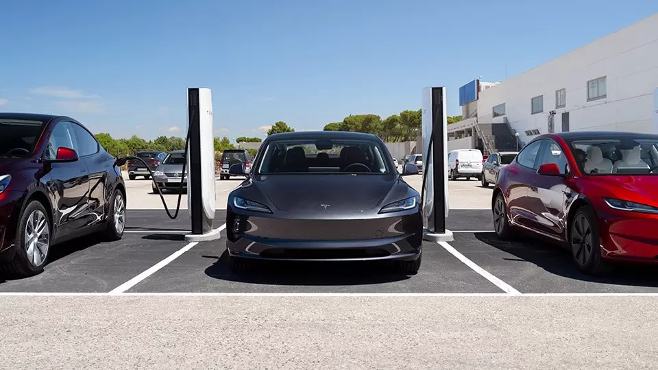 supercharger ev charging commercial business
